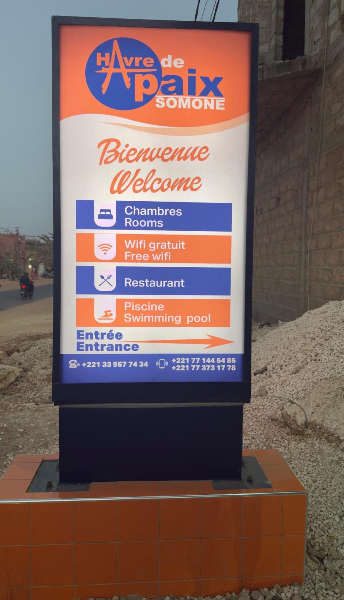 Havre De Paix Hotel Somone Bagian luar foto